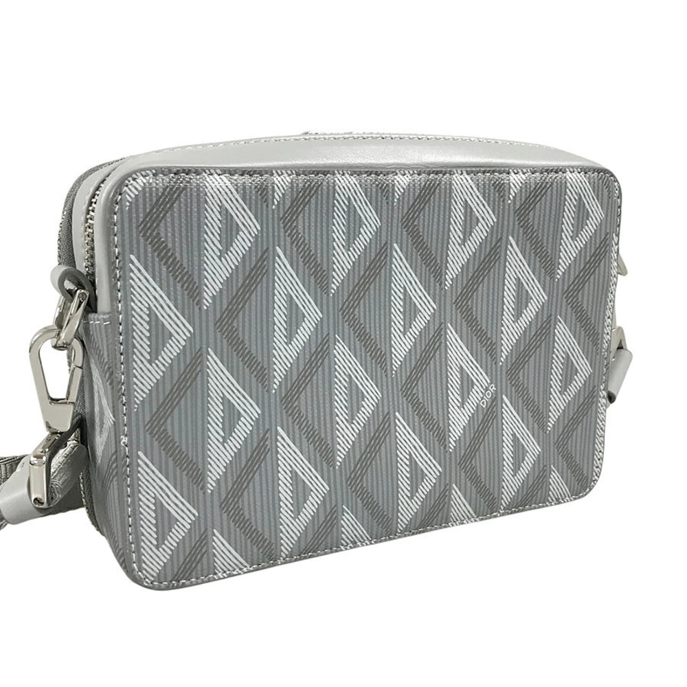 Dior Leather Christian Bag Diamond Shoulder Black